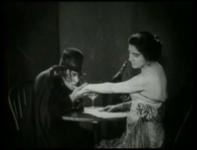 A snapshot from the 1920 movie “Dr. Jekyll and Mr. Hyde”
